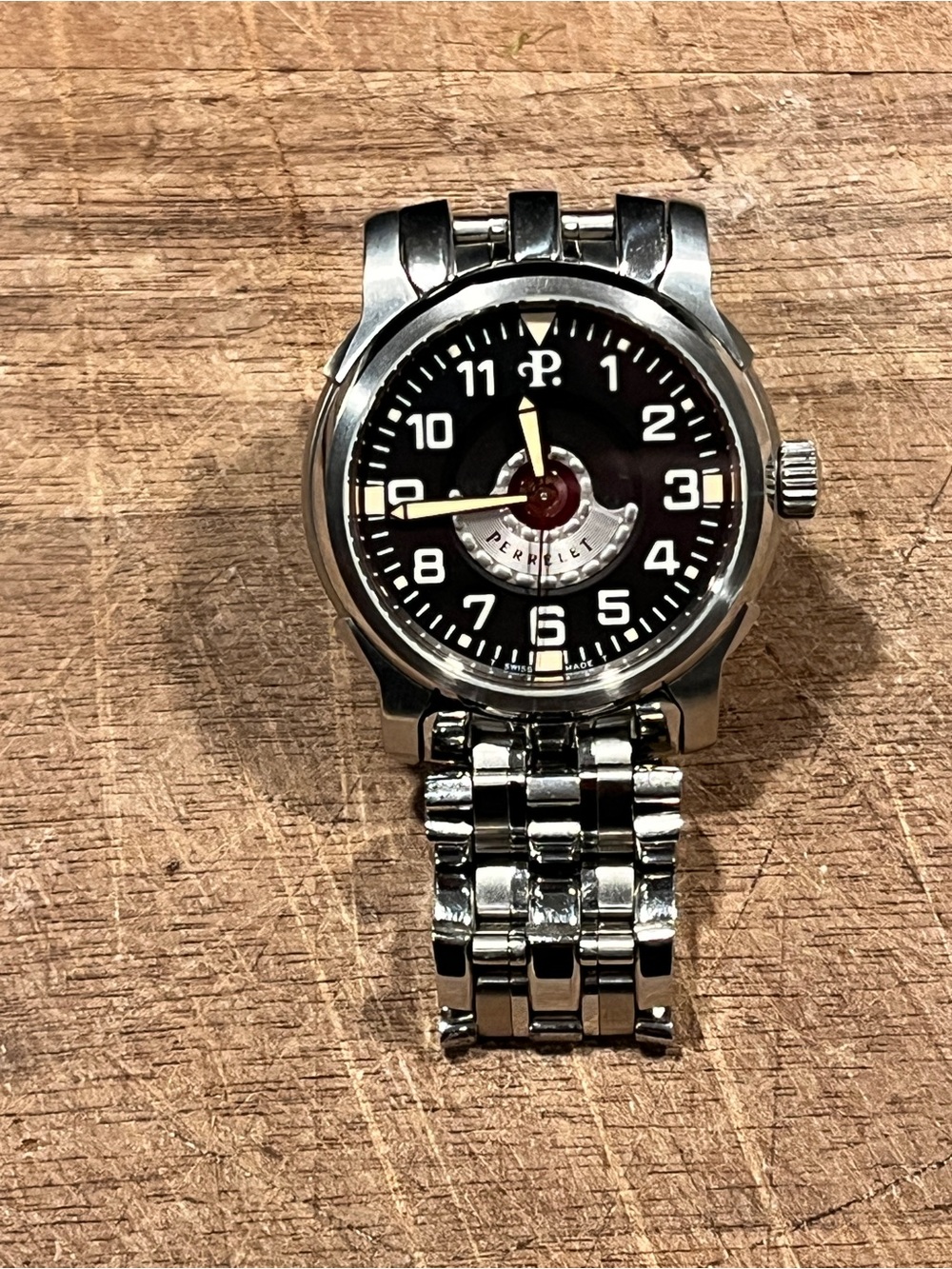 Perrelet Double Rotor Air Zermatt 36.5mm Automatic Men's Watch A111 No.18